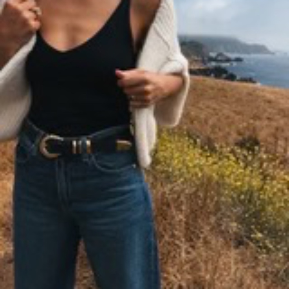 Natalie Borton Designs Natalie Belt Size 1 Black